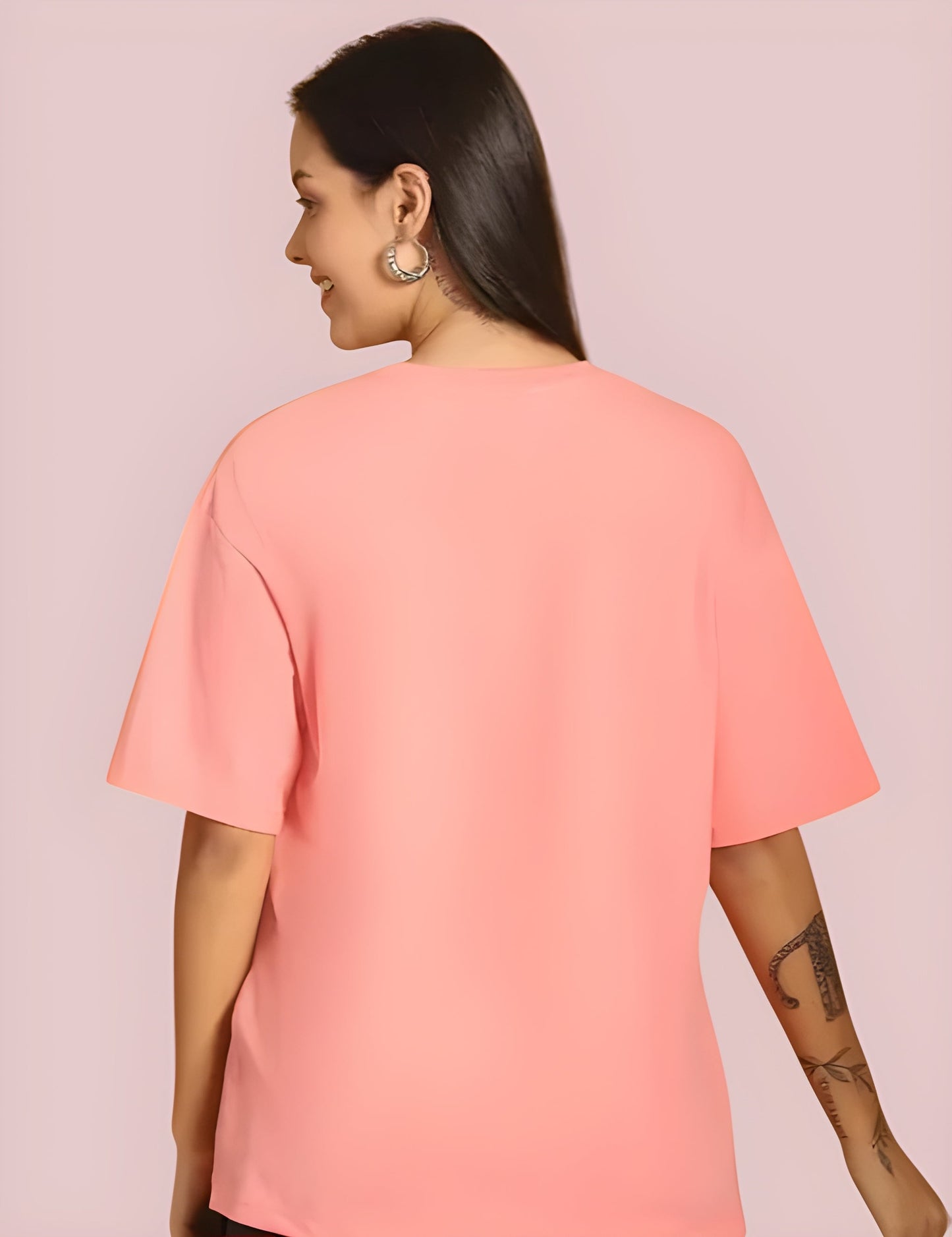 Women's Printed Oversized Cotton T-Shirts
