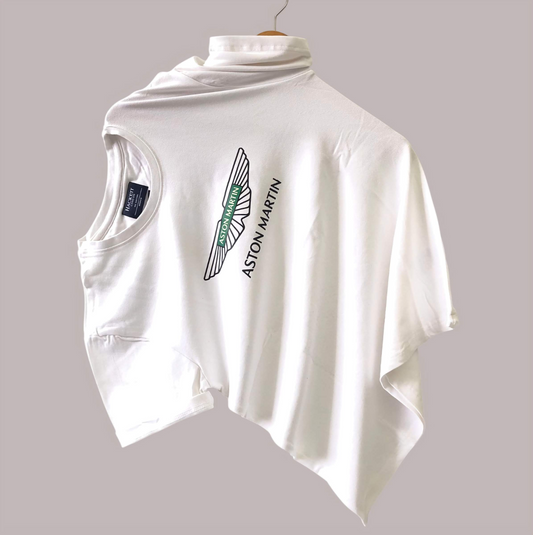 Hackett white Airtex Cotton Lycra T-Shirt