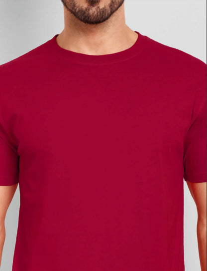 Red Solid Tshirts