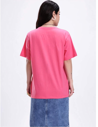 Pink Minions Graphic Tee
