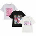 Women oversized cotton t-shirt combo pack of 3 printed India